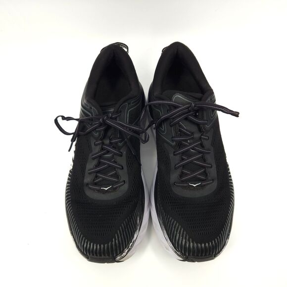 Hoka One One Bondi 7 Shoes Men Size 11 Running Black/White main image 7